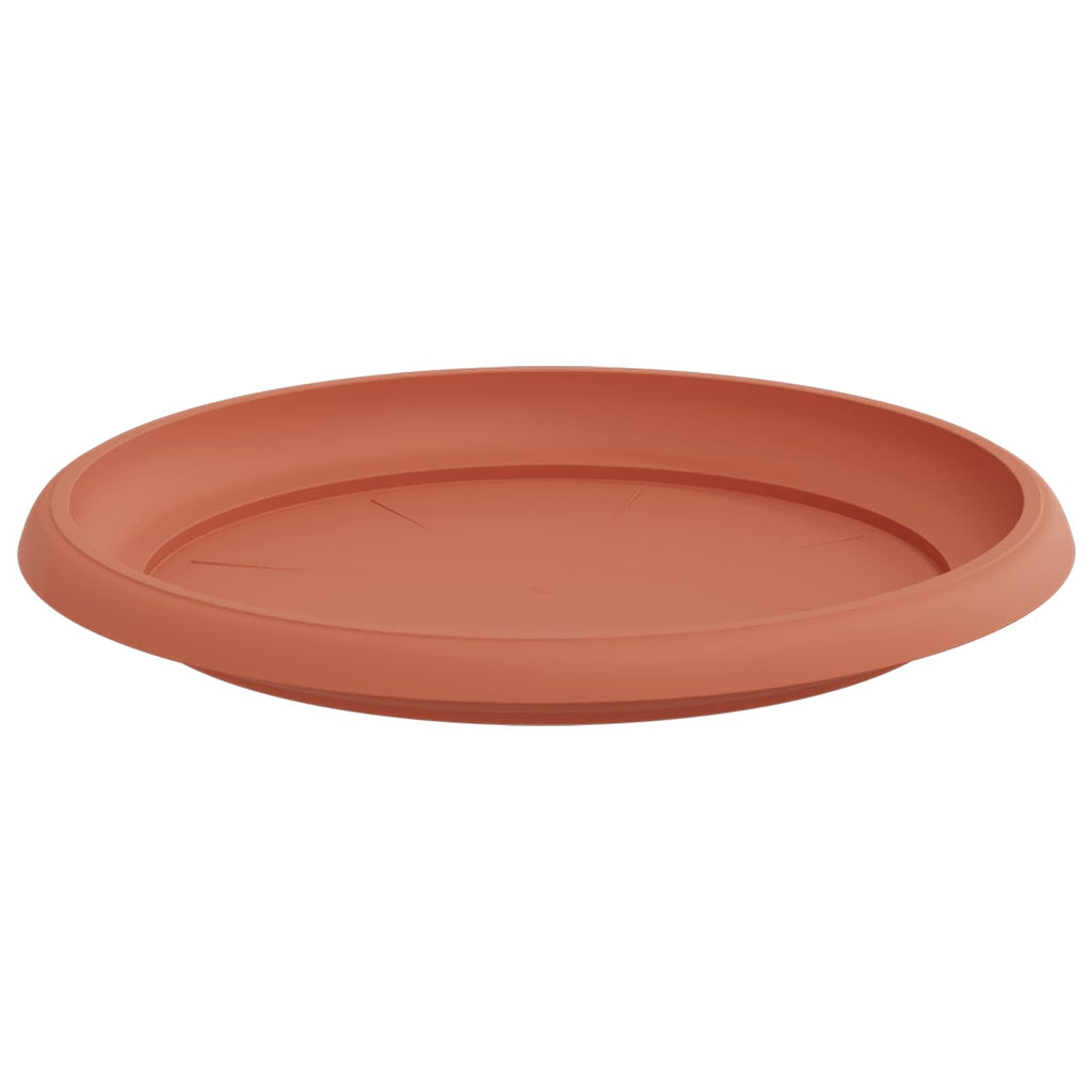 Vasi per Piante 6 pcs Rosso Mattone Ø 34 x 28 cm Plastica