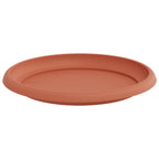 Vasi per Piante 6 pcs Rosso Mattone Ø 34 x 28 cm Plastica