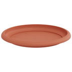 Vasi per Piante 24 pcs Rosso Mattone Ø 26 x 21.5 cm Plastica