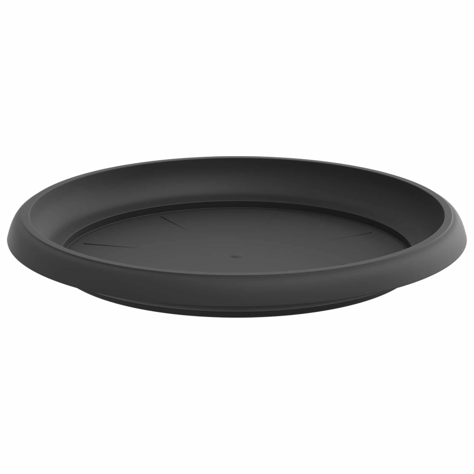 Vasi per Piante 24 pcs Nero Ø 30 x 25 cm Plastica