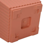 Vasi per Piante 24 pcs Rosso Mattone 16 x 16 x 14 cm Plastica