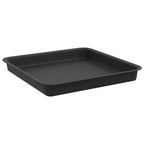 Vasi per Piante 24 pcs Nero 23 x 23 x 17,5 cm Plastica
