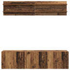 Unità TV 6 pcs Legno vecchio Legno multistrato