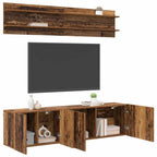 Unità TV 6 pcs Legno vecchio Legno multistrato