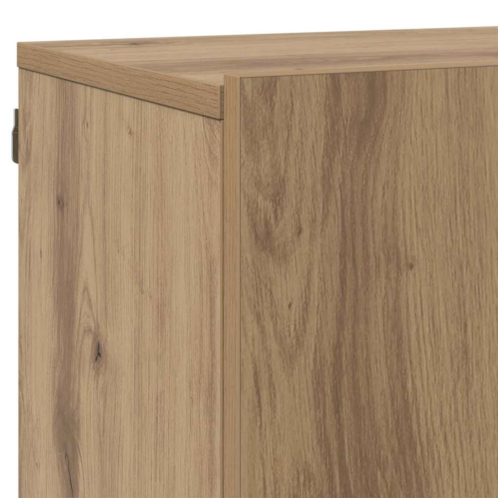 Unità TV 6 pcs rovere artigianale Legno multistrato