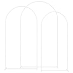 Arco Nuziale 3 pcs Bianco Acciaio
