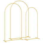 Arco Nuziale 3 pcs Oro Acciaio