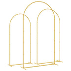 Arco Nuziale 3 pcs Oro Acciaio