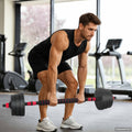 Set di Manubri 2-in-1 30kg Nero e Rosso