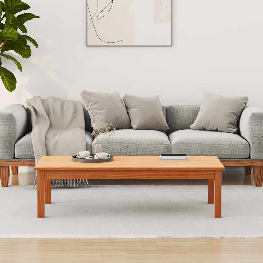 Tavolino da salotto Max Marrone 110 x 50 x 30 cm Pino massello