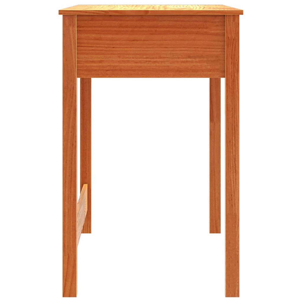 Scrivania Max Marrone 100 x 50 x 78 cm Pino massello