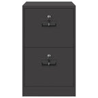 Armadio per File con cassetto Geometrico Nero 44 x 50 x 74,5 cm