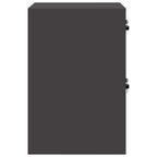 Armadio per File con cassetto Geometrico Nero 44 x 50 x 74,5 cm