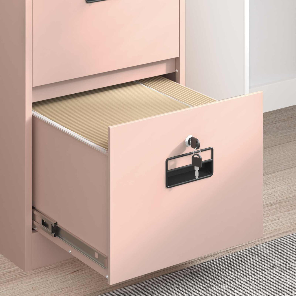 Armadio per File con cassetto Geometrico Rosa 44 x 50 x 74,5 cm