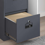 Armadio per File con cassetto Antracite 44 x 50 x 74,5 cm