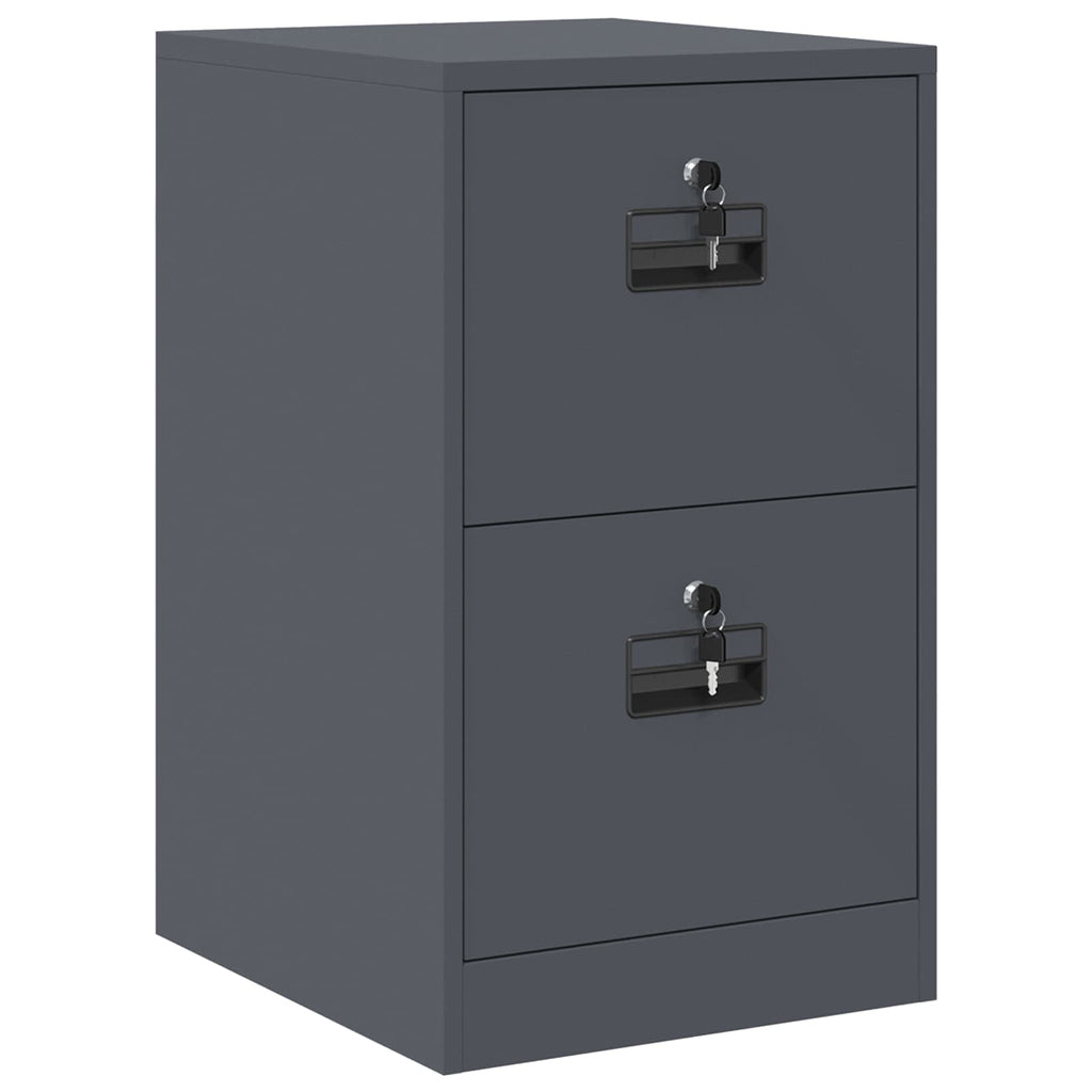 Armadio per File con cassetto Antracite 44 x 50 x 74,5 cm