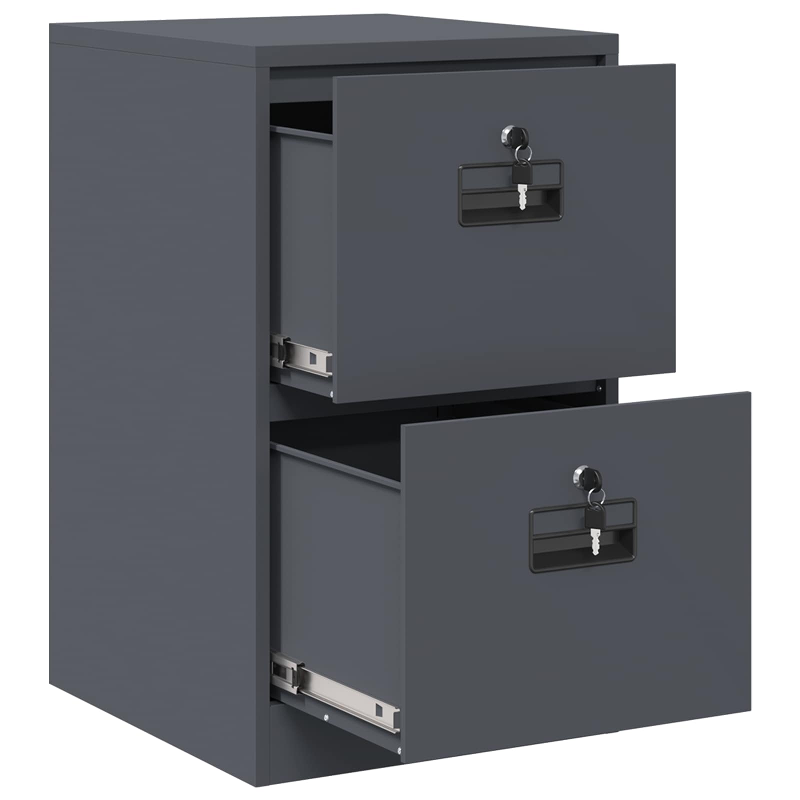 Armadio per File con cassetto Antracite 44 x 50 x 74,5 cm