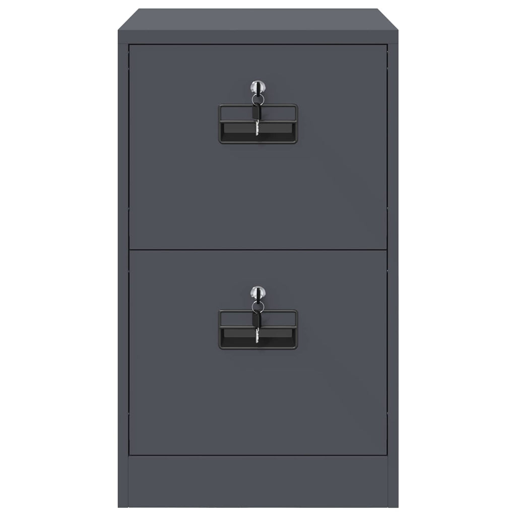 Armadio per File con cassetto Antracite 44 x 50 x 74,5 cm
