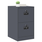 Armadio per File con cassetto Antracite 44 x 50 x 74,5 cm