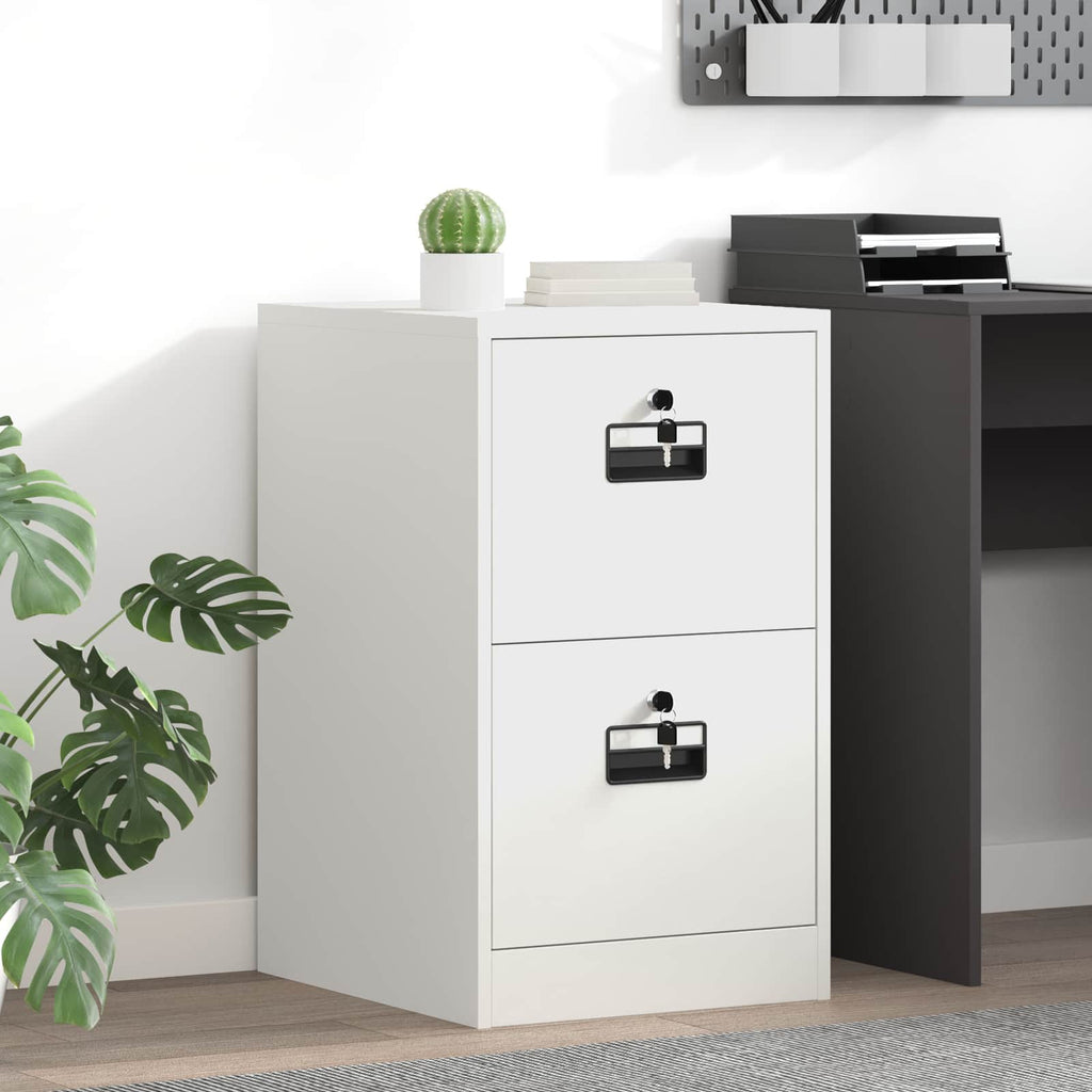 Armadio per File con cassetto Bianco 44 x 50 x 74,5 cm