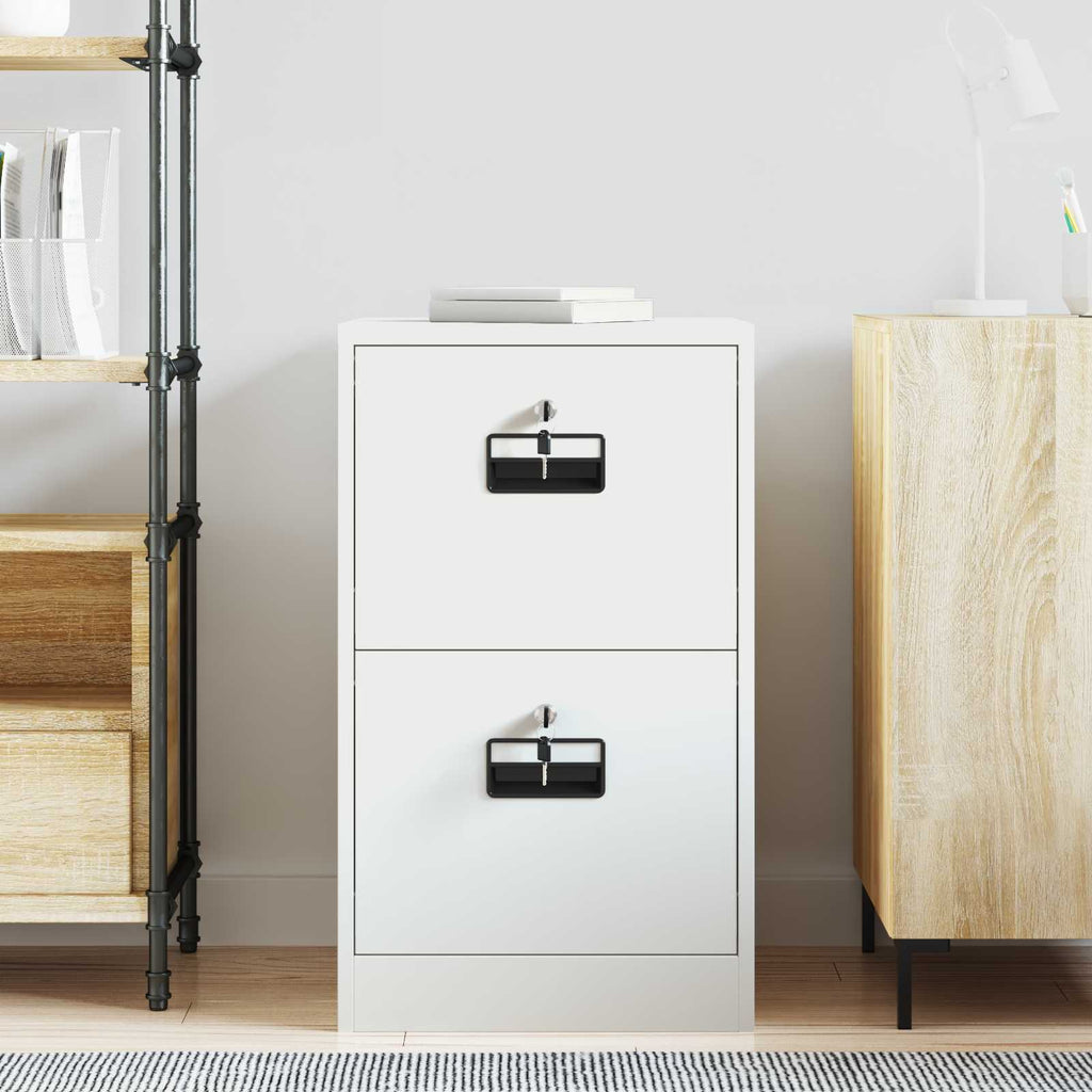 Armadio per File con cassetto Bianco 44 x 50 x 74,5 cm