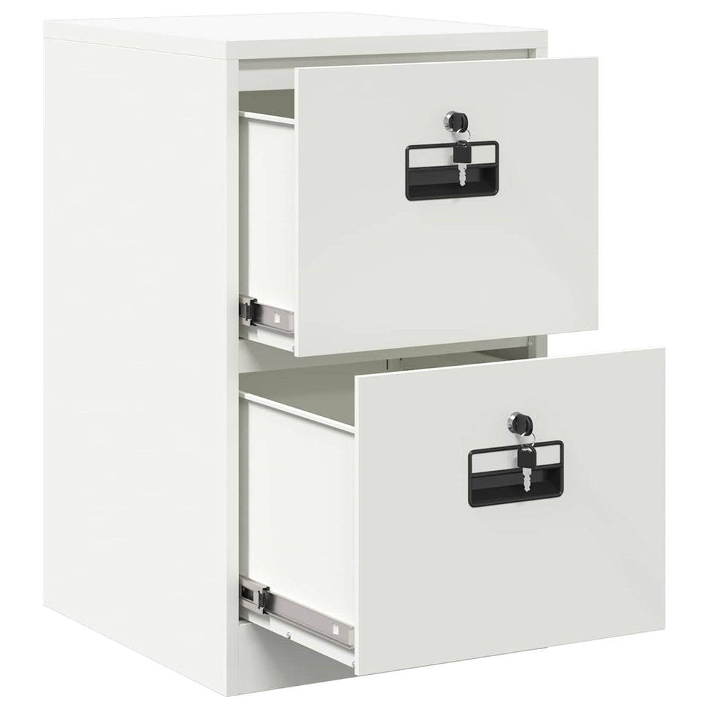 Armadio per File con cassetto Bianco 44 x 50 x 74,5 cm