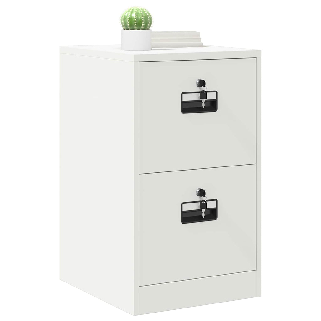 Armadio per File con cassetto Bianco 44 x 50 x 74,5 cm
