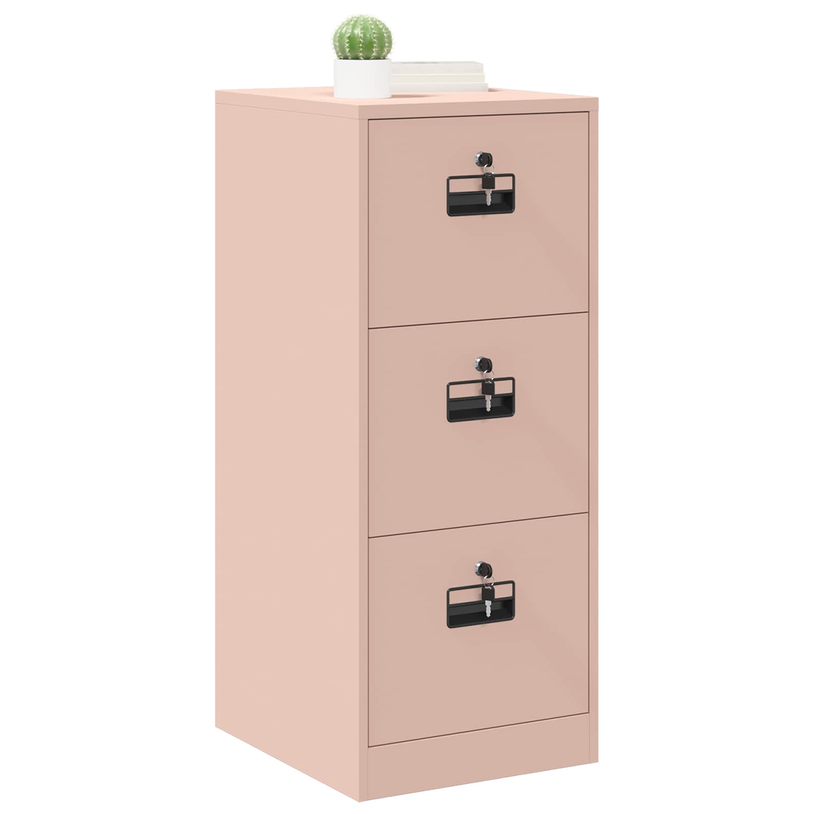 Armadio per File con cassetto Rosa 44 x 50 x 106.5 cm