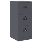 Armadio per File con cassetto Antracite 44 x 50 x 106.5 cm