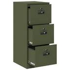 Armadio per File con cassetto Verde oliva 44 x 50 x 106.5 cm