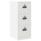 Armadio per File con cassetto Bianco 44 x 50 x 106.5 cm