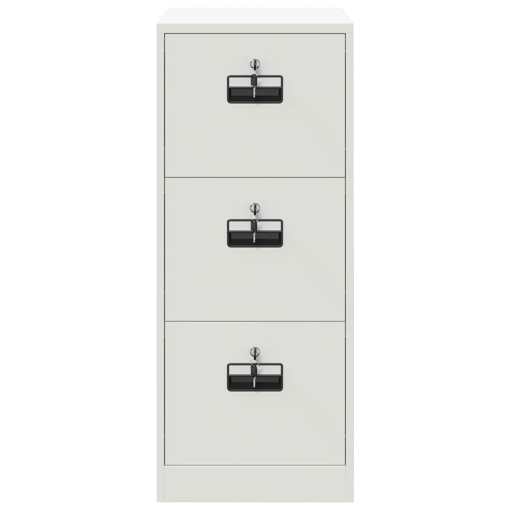 Armadio per File con cassetto Bianco 44 x 50 x 106.5 cm