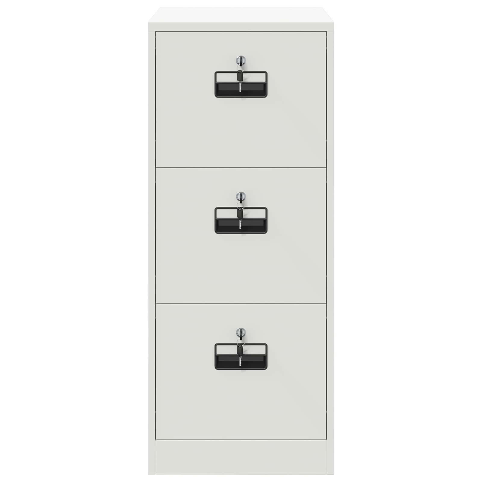 Armadio per File con cassetto Bianco 44 x 50 x 106.5 cm