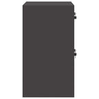 Armadio per File con cassetto Nero 45,5 x 42 x 74,5 cm