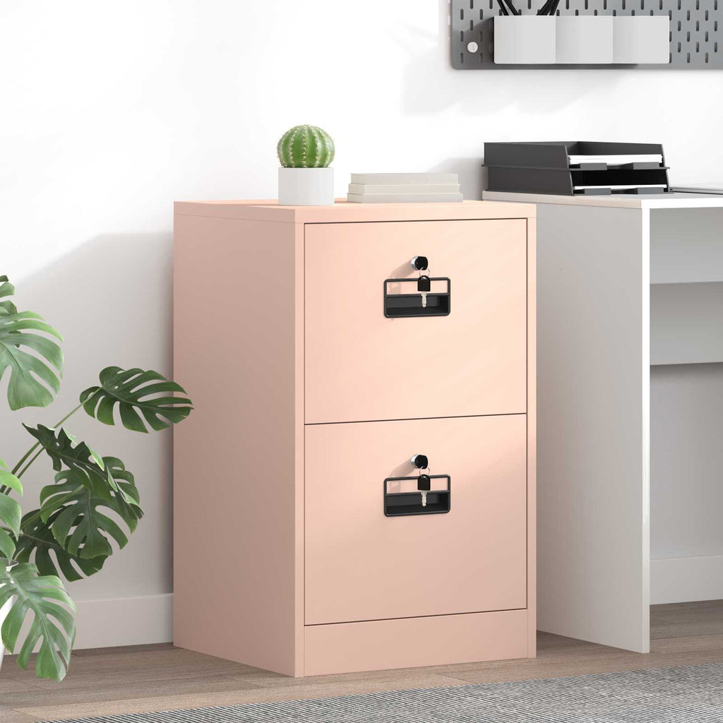 Armadio per File con cassetto Rosa 45,5 x 42 x 74,5 cm