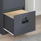 Armadio per File con cassetto Antracite 45,5 x 42 x 74,5 cm