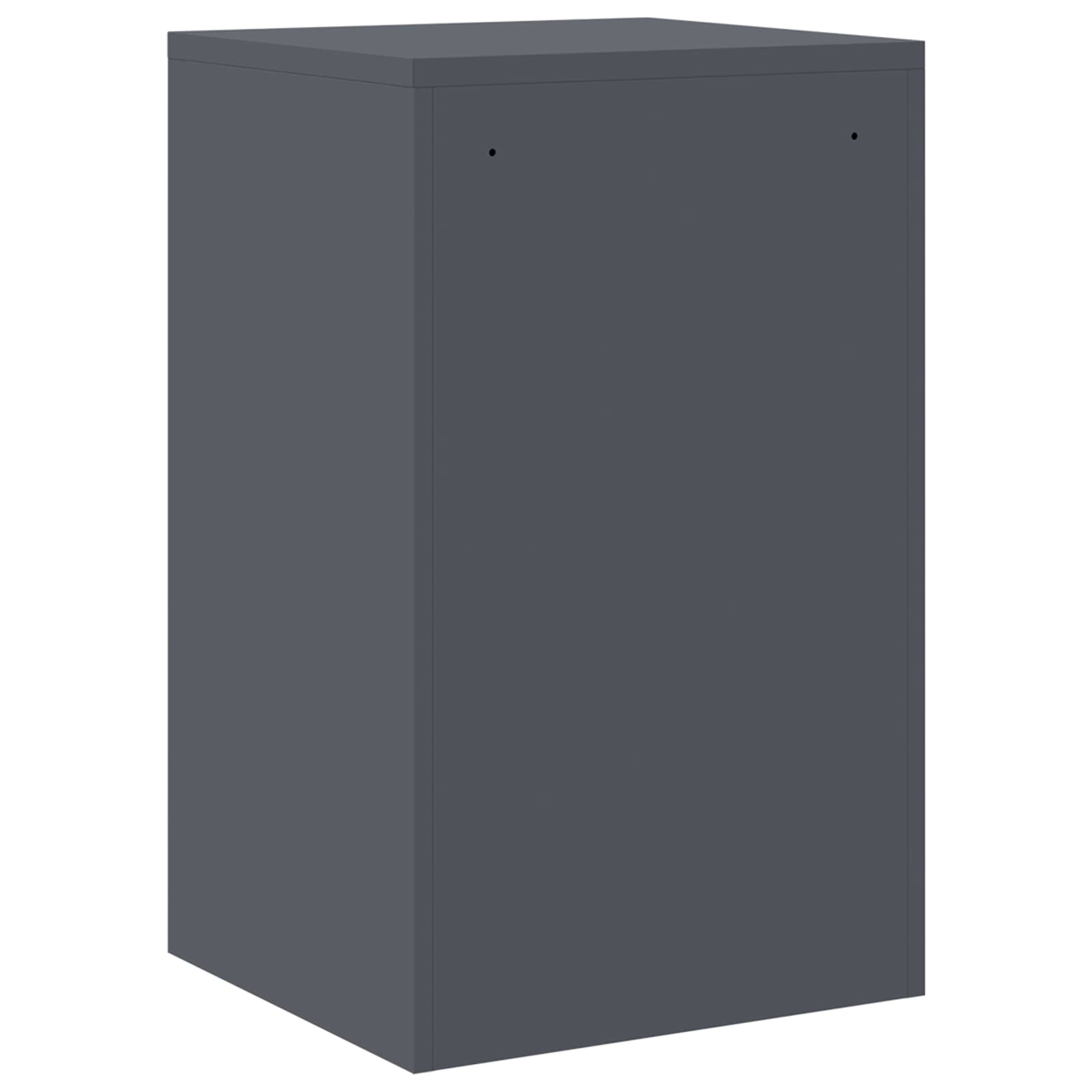 Armadio per File con cassetto Antracite 45,5 x 42 x 74,5 cm