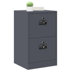 Armadio per File con cassetto Antracite 45,5 x 42 x 74,5 cm