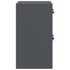 Armadio per File con cassetto Antracite 45,5 x 42 x 74,5 cm