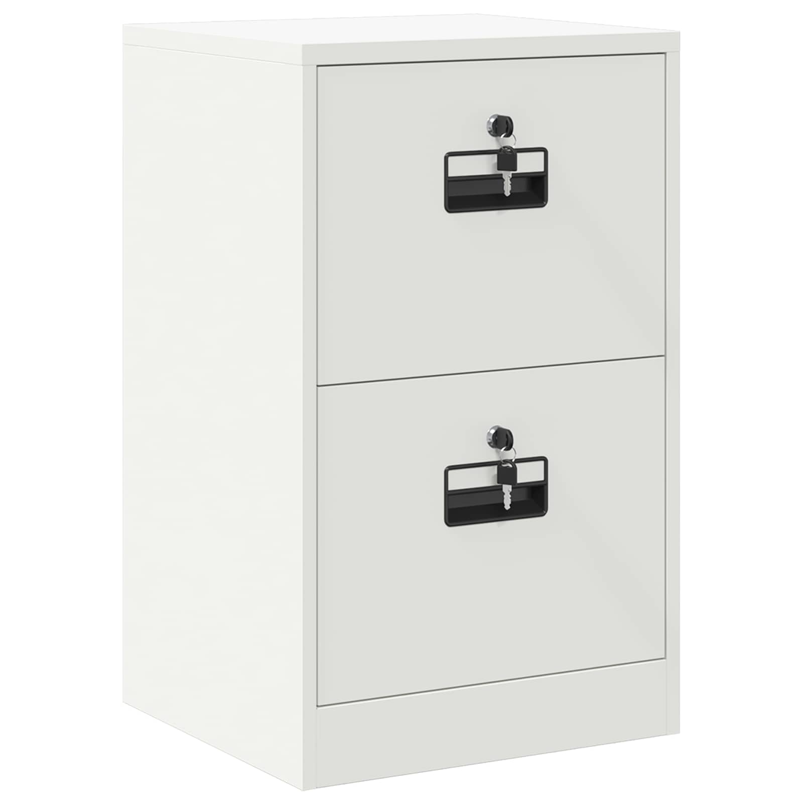 Armadio per File con cassetto Bianco 45,5 x 42 x 74,5 cm