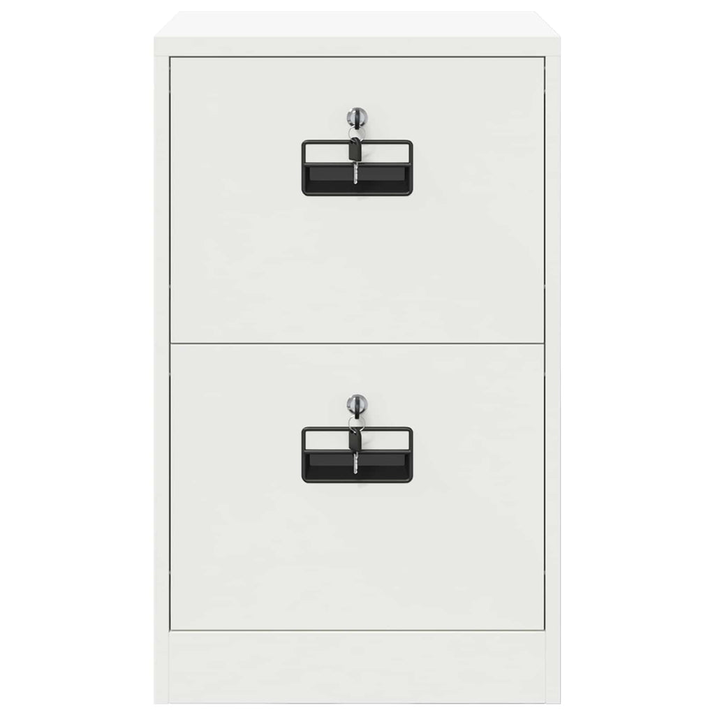 Armadio per File con cassetto Bianco 45,5 x 42 x 74,5 cm