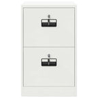 Armadio per File con cassetto Bianco 45,5 x 42 x 74,5 cm
