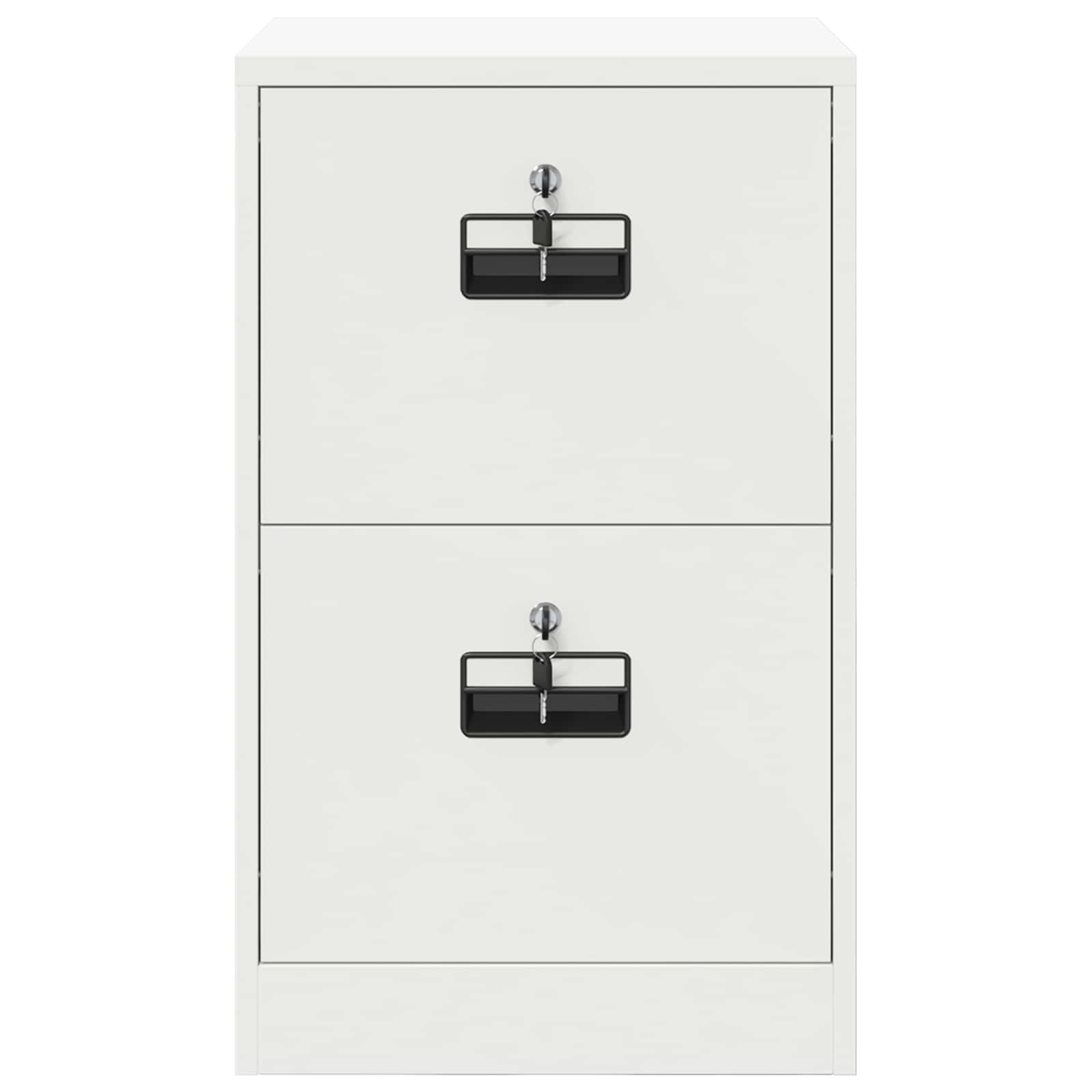 Armadio per File con cassetto Bianco 45,5 x 42 x 74,5 cm