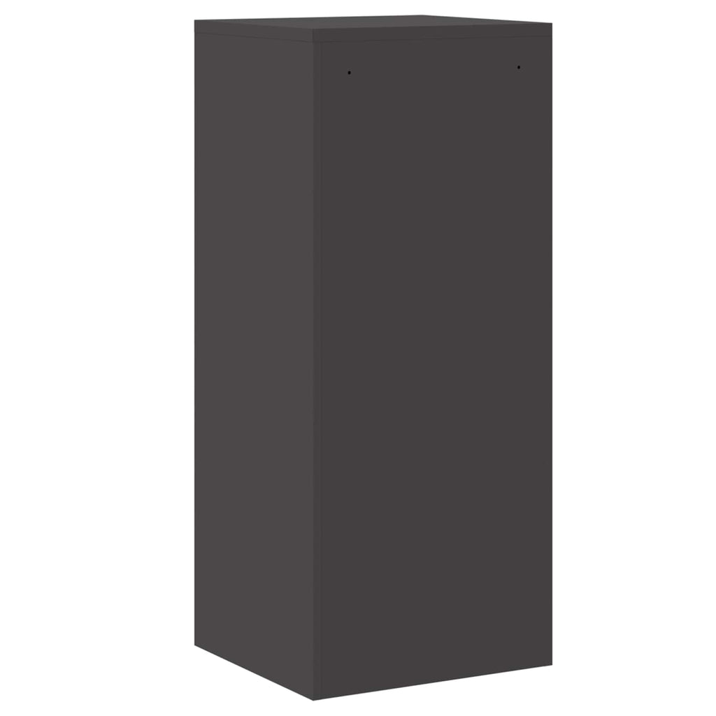 Armadio per File con cassetto Nero 45,5 x 42 x 106,5 cm