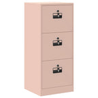 Armadio per File con cassetto Rosa 45,5 x 42 x 106,5 cm