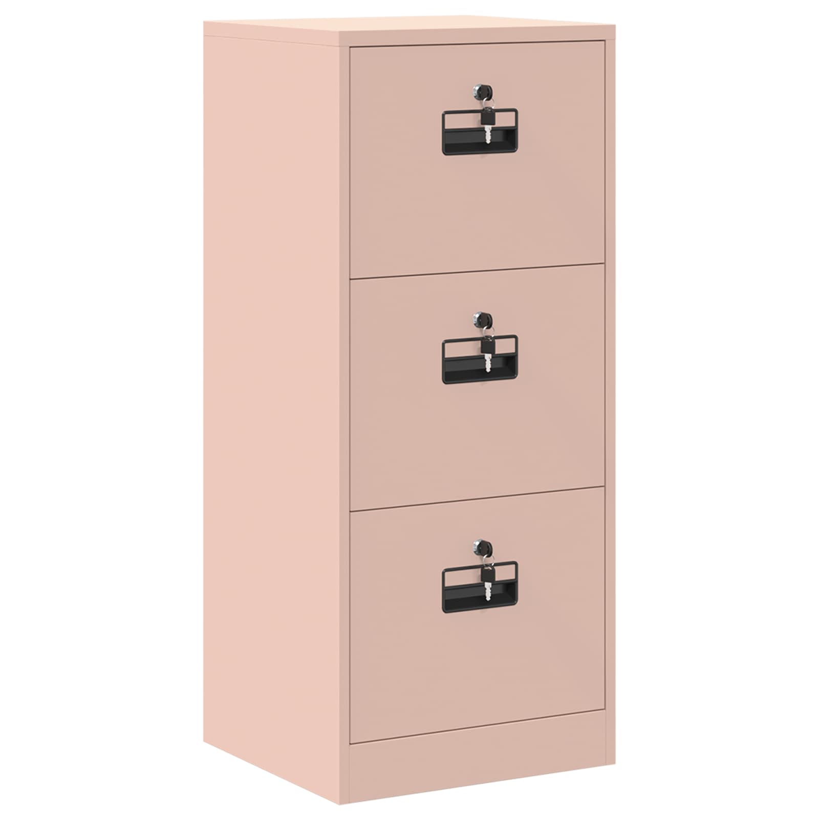 Armadio per File con cassetto Rosa 45,5 x 42 x 106,5 cm
