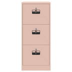 Armadio per File con cassetto Rosa 45,5 x 42 x 106,5 cm