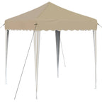 Tenda per feste a pop-up 195 x 195 x 245 cm Crema