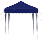 Tenda per feste a pop-up 195 x 195 x 245 cm Blu Tessuto Oxford