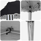 Tenda per feste a pop-up 195 x 195 x 245 cm Antracite